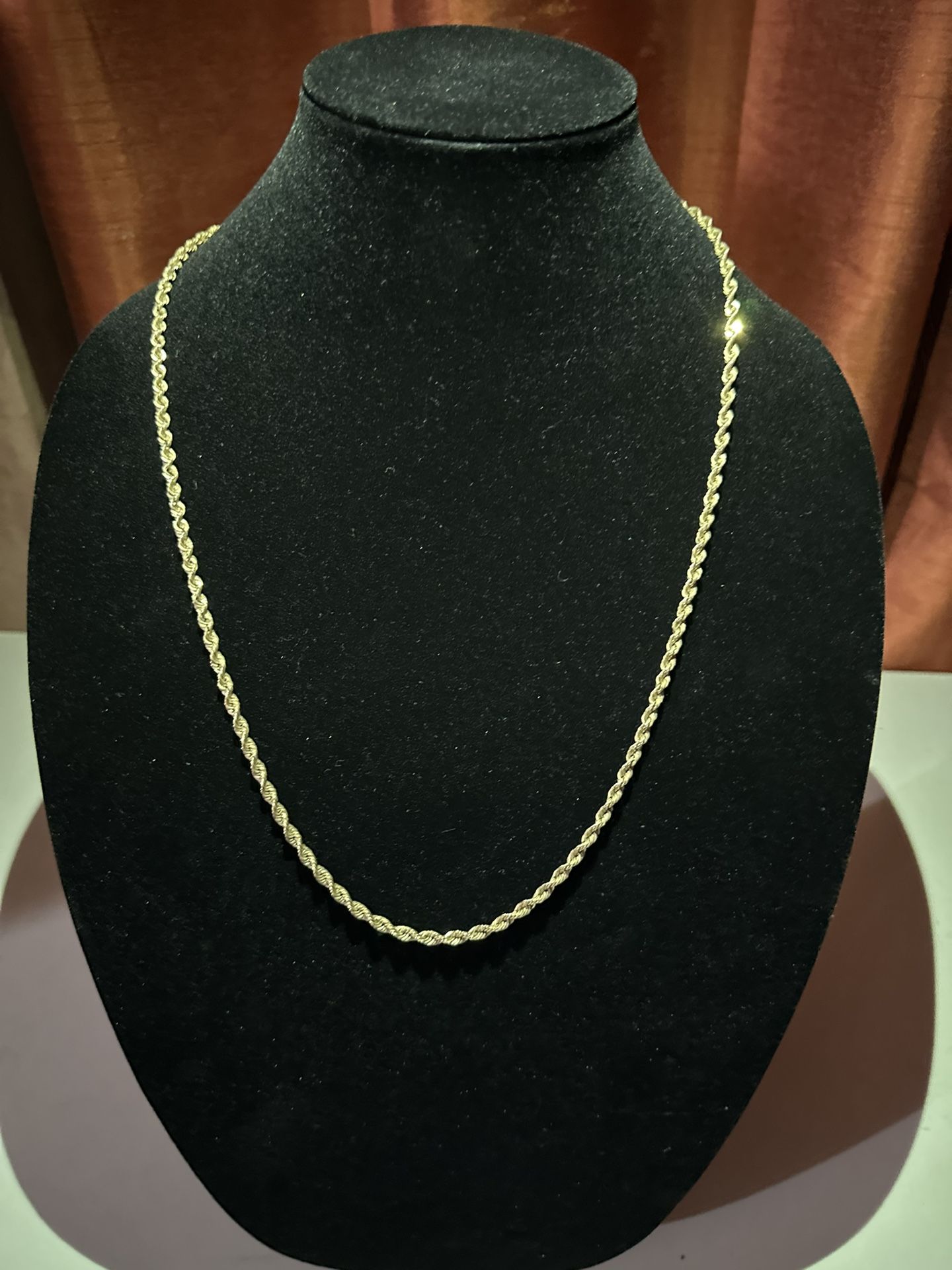 10k Gold Rope Chain