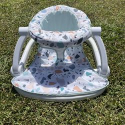 Fisher Price Sit Up Floor Seat Portable Baby Chair Easy Fold