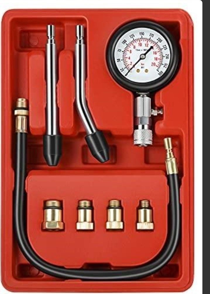 8 Pieces Automotive Compression Tester Kit