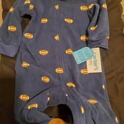 New Baby Football Onesie 