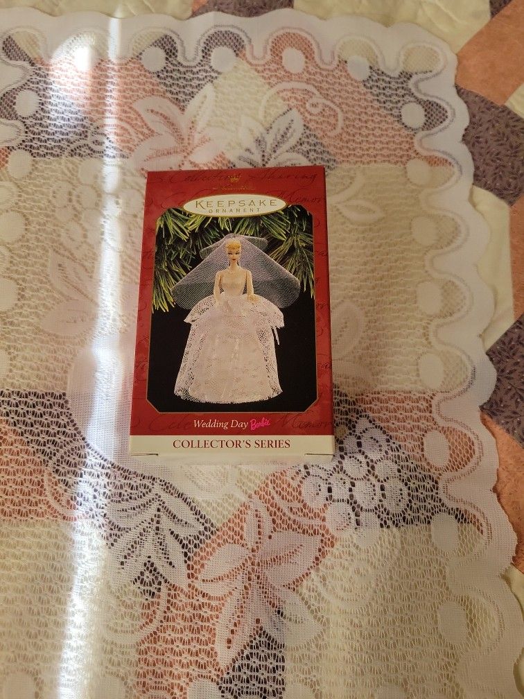 Wedding Day Barbie Ornament
