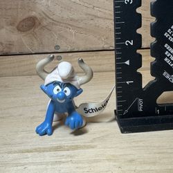 Smurfs 20721 NEW Taurus Bull Astrology Zodiac Vintage Schleich Figure PVC