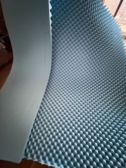 CA KING Egg Crate Foam Mattress Topper NEW