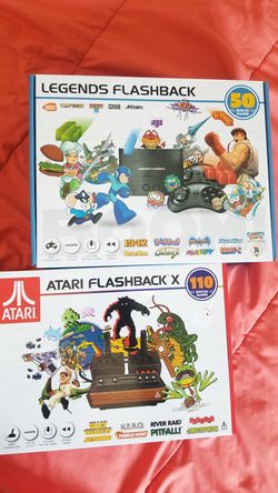2 classic game console sets legends flashback Atari flashback brand new