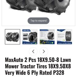 Mower Tractor Wheels 18x9.50-8 6ply 