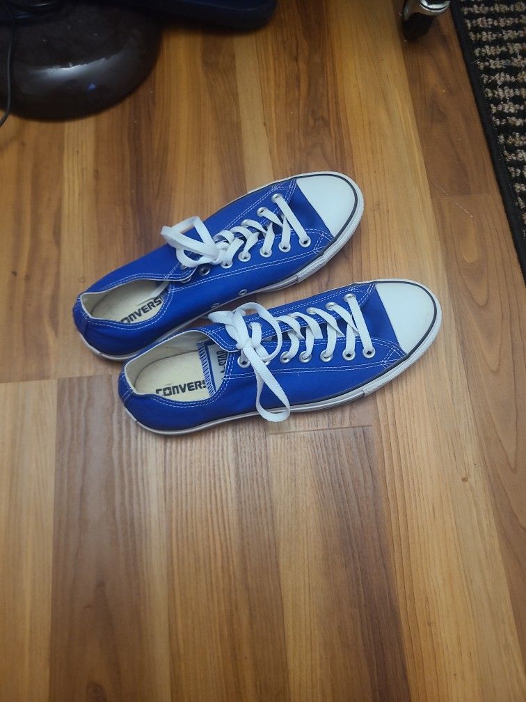 Blue Converse All-Star Size 9 Men's