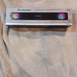 Brookstone Chroma Beat 17.5 Multimedia Sound Bar