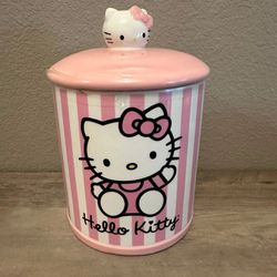 Pink Hello Kitty Jar 