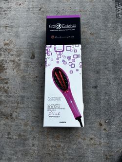 Pro Cabello hair straightening brush Luxury 5500
