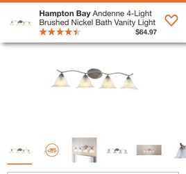 4 LIGHTS VANITY