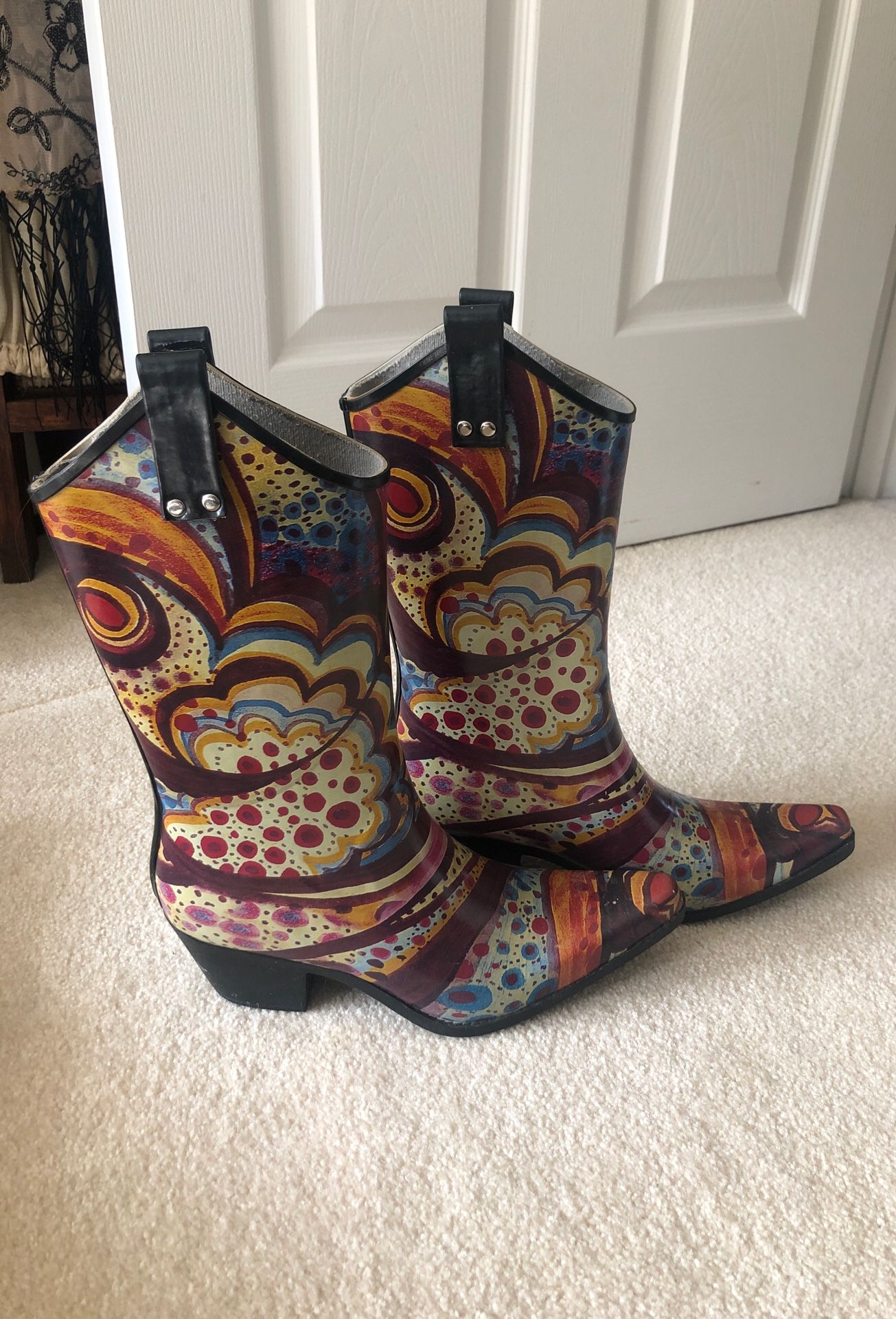 Nomad cowgirl style rain boots