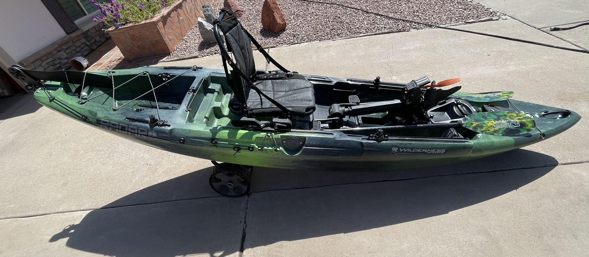 Wilderness Systems 110 Fishing Kayak W/ Helix Pedal Drive System