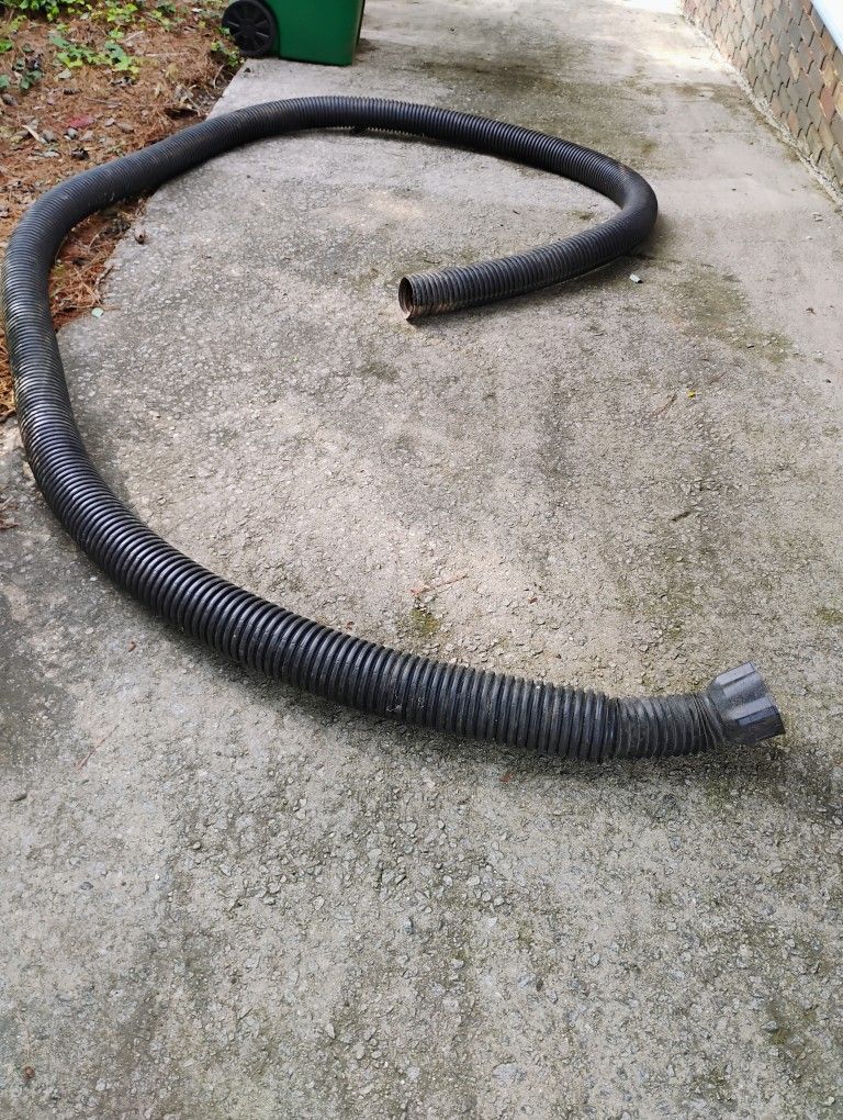 Black Drainage Plastic Tubing