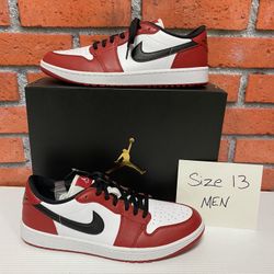 Nike Air Jordan 1 Low GOLF ‘Chicago’ Size 13 
