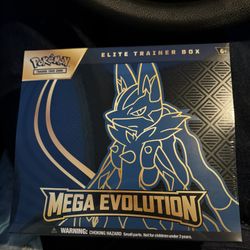 Pokemon Lucario ETB Mega evolutions Sealed
