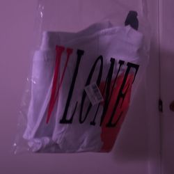 orange vlone shirt medium