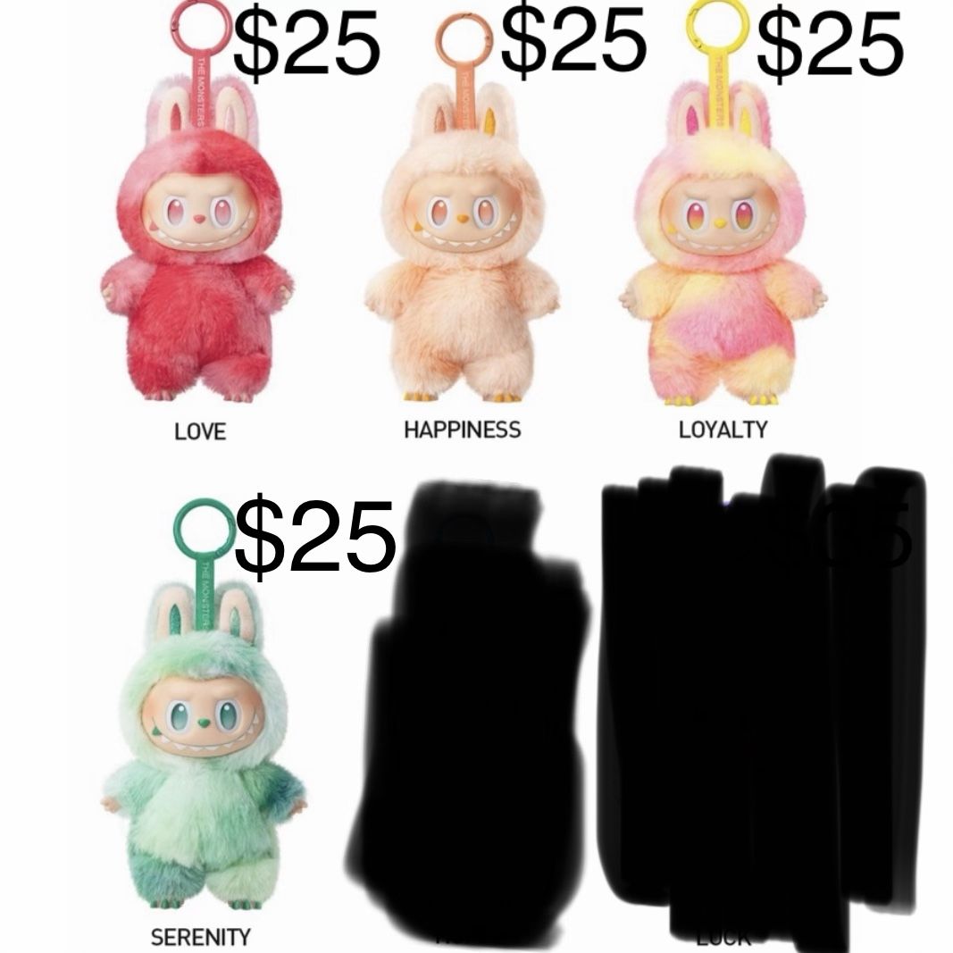 NEW authentic Have A Seat Labubu Pop Mart Plush Pendant Doll HAS popmart plush toy exciting macaron