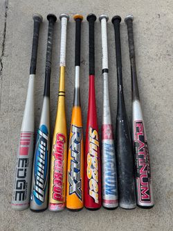 Baseball Bats 33” Have More Equipment Available