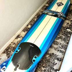 NEW 8ft Foam Surfboard 8'0ft Soft Top Surf board Longboard for Beginners Like Wavestorm Odysea