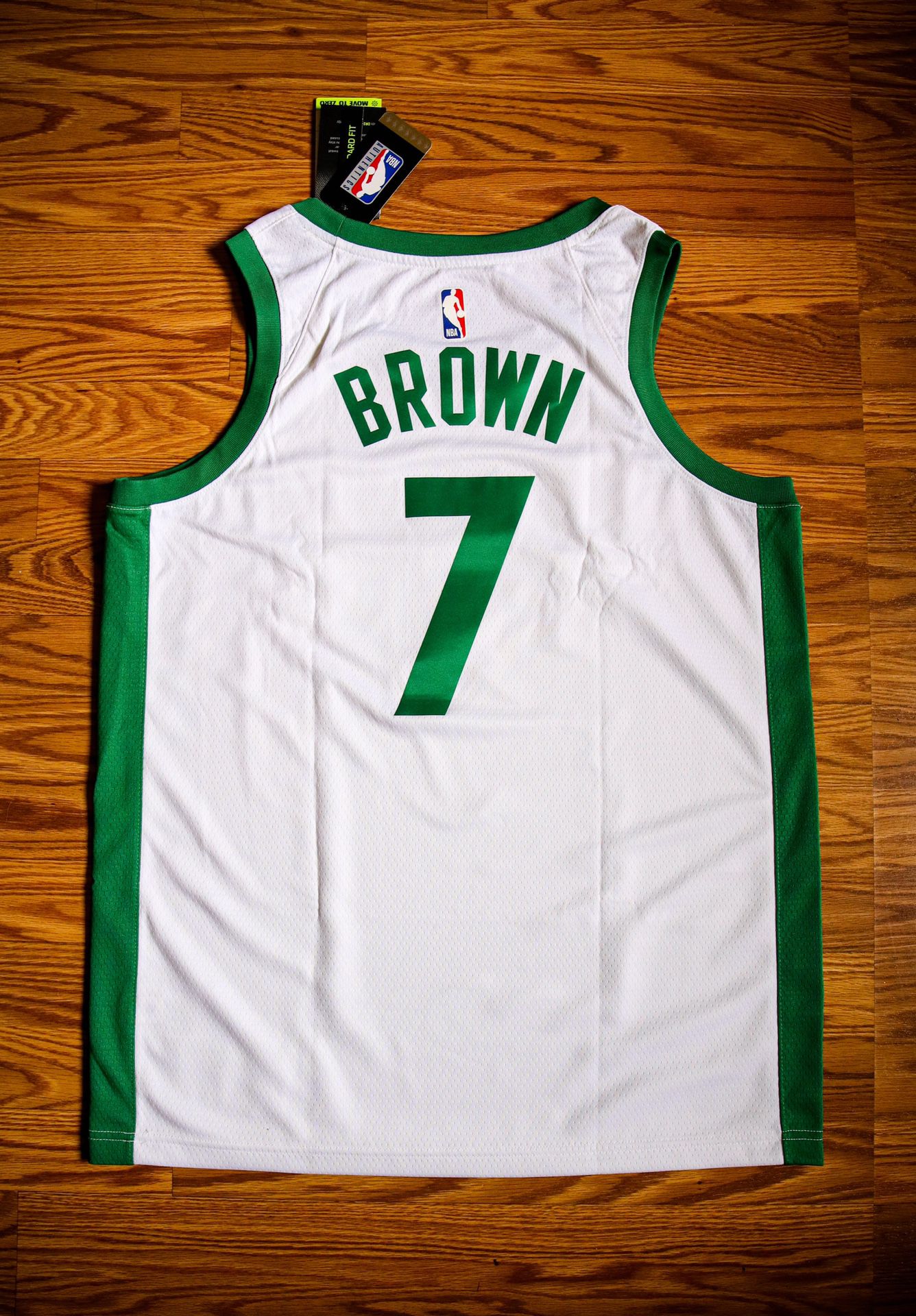 NEW!! Nike/Jordan '21-'22 Black Boston Celtics Jaylen Brown Jersey Youth L  14/16