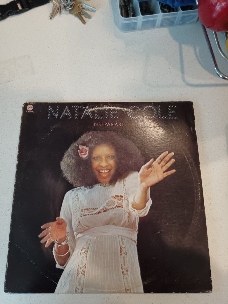 Natalie Cole Inseparable Vinyl Record For Sale.