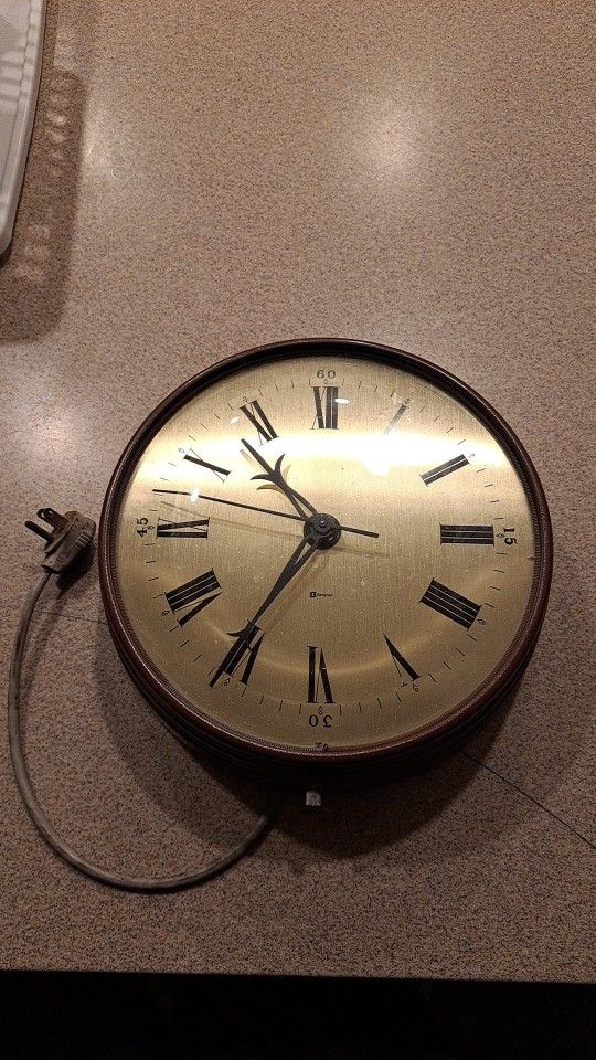 Simplex Time Recorder Clock