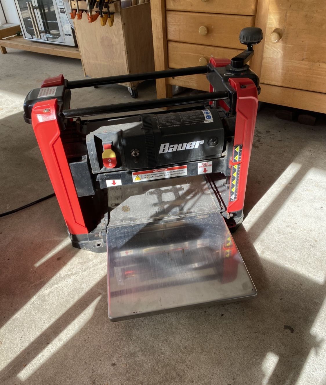Bauer 12-1/2 In. Portable Thickness Planer