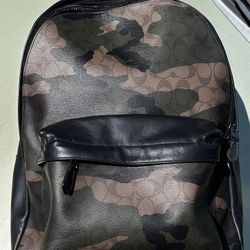 Men’s Coach Camouflage Backpack