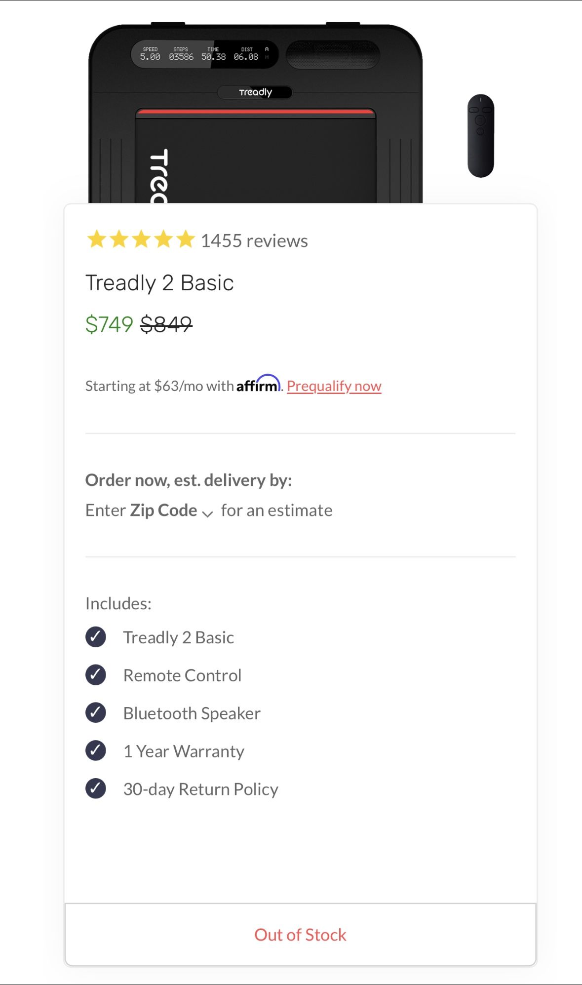 Treadly 2 Treadmill for Sale in Los Angeles CA OfferUp