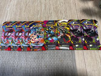 Pokemon Chaos Rising & Pitch Black Booster Packs 🎴