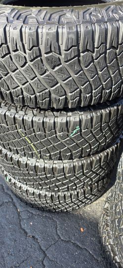 4 tires LT315/70r17 Goodyear territory mt