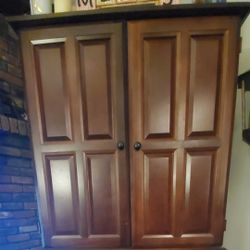 Cherry TV Armoire