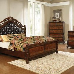 5pc Set ALL PCS QUEEN BED/D/M/C/N Reg $5822 SALE $3200 FREE DELIVERY 