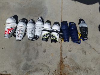 Hockey shin guards