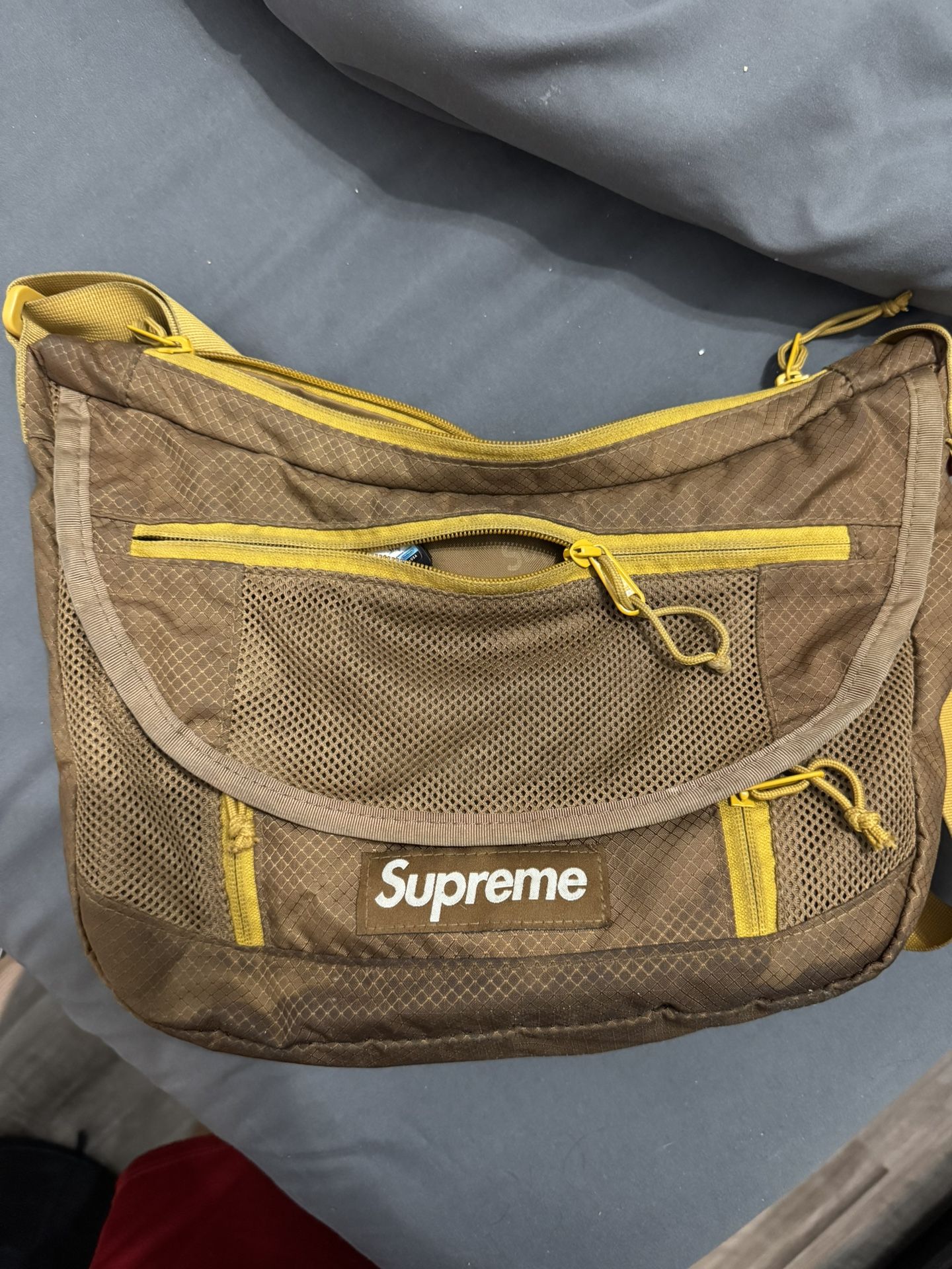 Supreme Messenger Bag (Mustard Colorway)