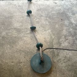 Zipline rope and seat
