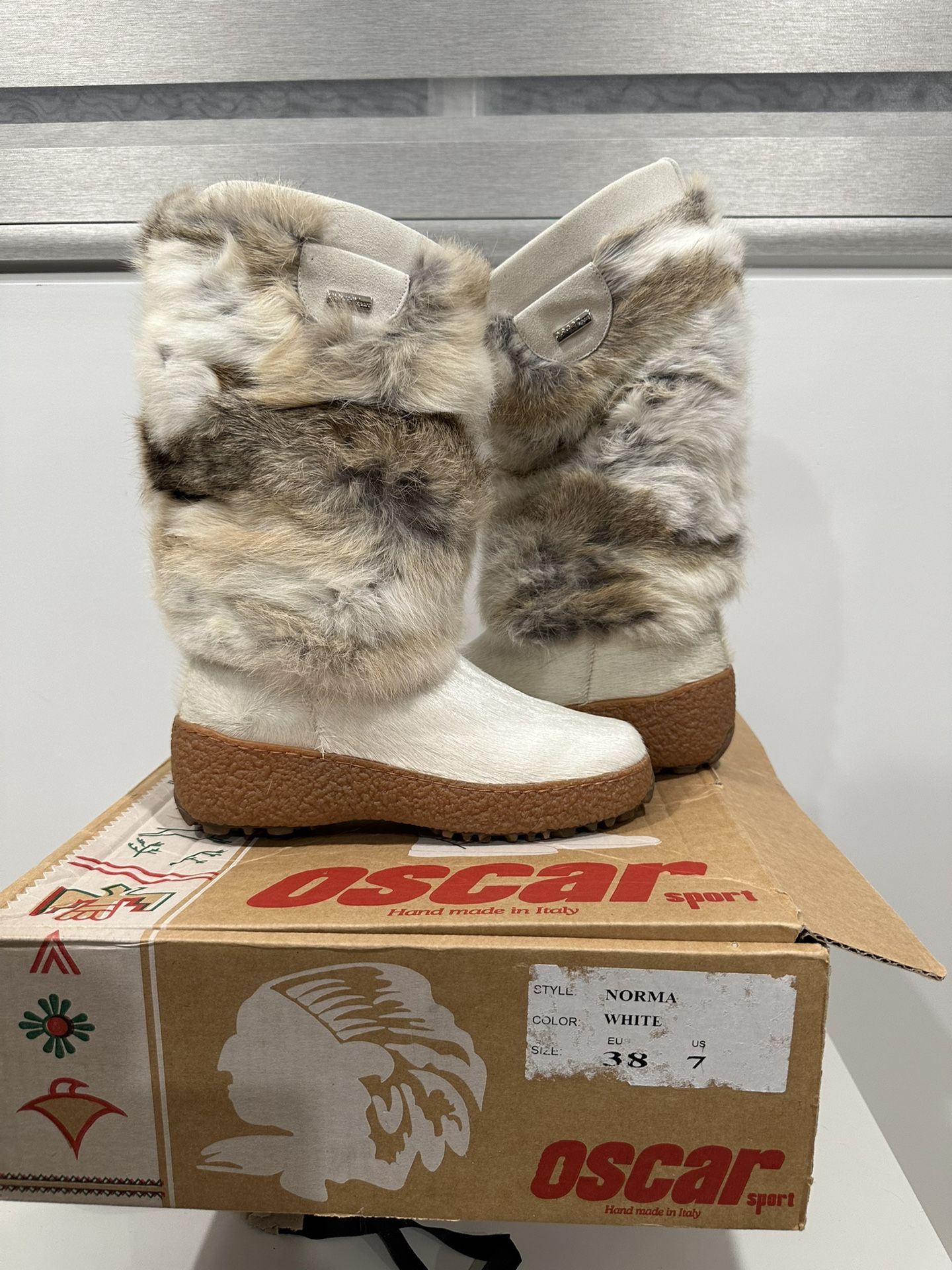 Oscar Rabbit Skin Boots Oscar Snow Boots Shop