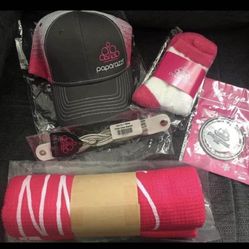 Hat, Towel, Socks, Wrap Bracelet, Ornament