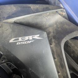 Blk CBR 650 F  2015