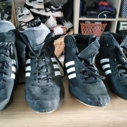 Adidas Wrestling Shoes 91/2 & Anb 51/2