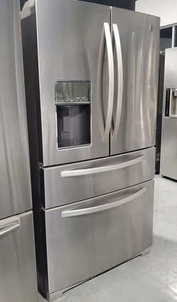 Kenmore 4-Door Stainless Steel Refrigerator Fridge
