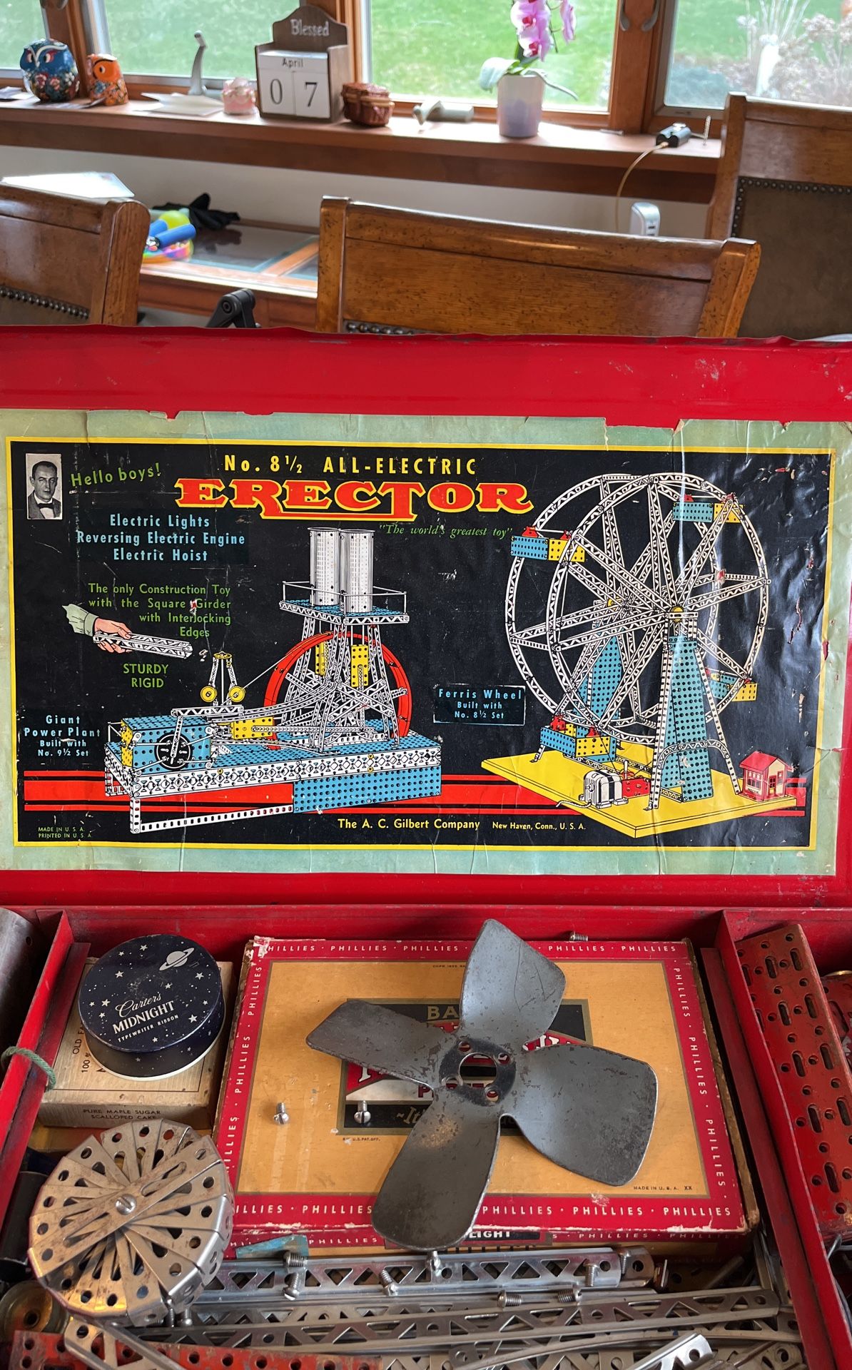 Vintage No. 81/2 Erector Set