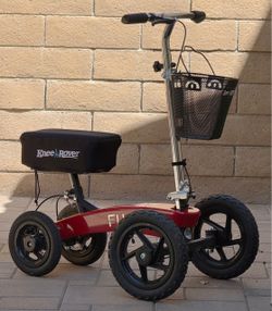 KneeRover Fusion Knee Scooter with Extras