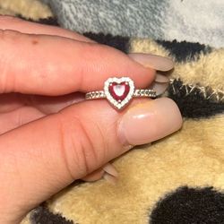 Pandora Ring Red Heart , Make An Offer