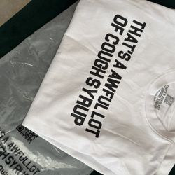 Awful Lot Of Cough Syrup Tee Shirt