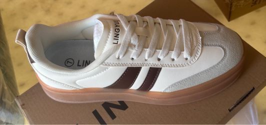 Lingyue retro platform sneakers