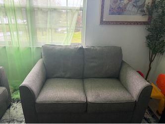 Gray Sofa Set +Ottoman- Great Condition
