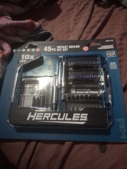 Hercules 45-piece Impact Driver Bit Set