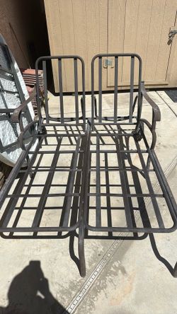 Patio loveseat lounge chair