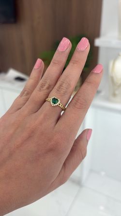 10k anillo de mujer